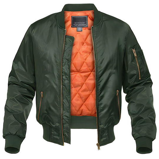 pilot bomber jacket for men