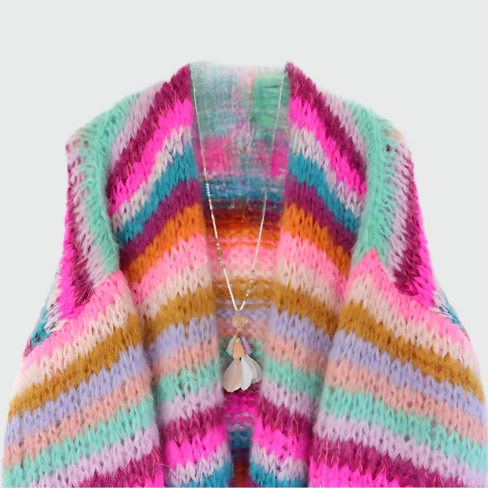 Multicolored Soft Knitted Sweaters for Women