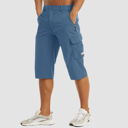 Quick-drying cargo shorts for men