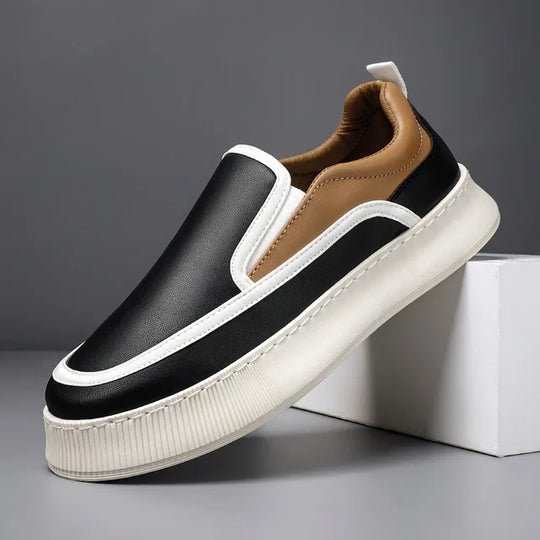 Classic slip-on sneakers made of canvas