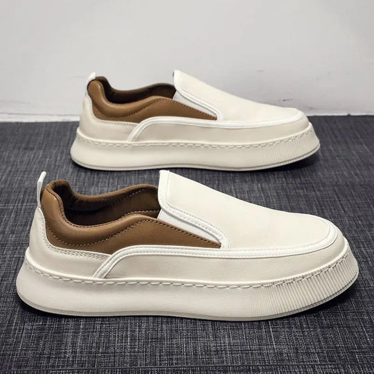 Classic slip-on sneakers made of canvas