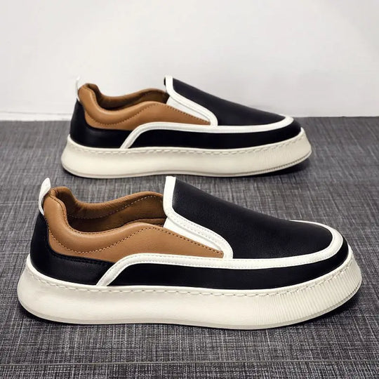 Classic slip-on sneakers made of canvas