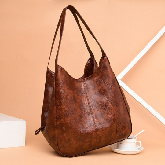 Casual leather bag for women