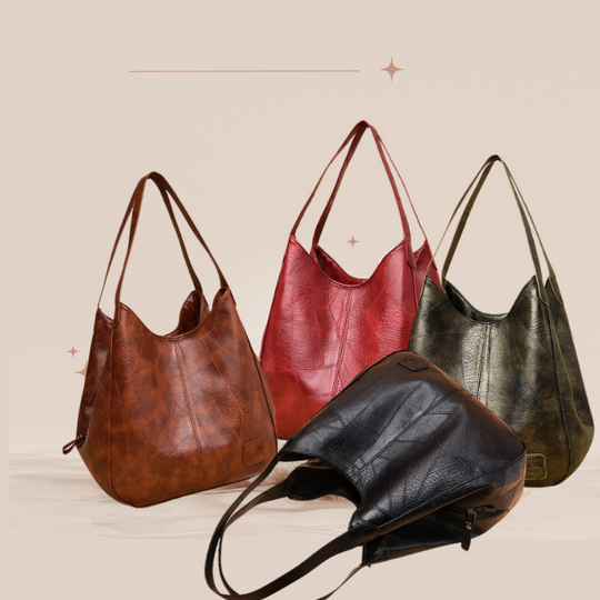 Casual leather bag for women