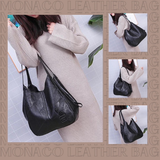 Casual leather bag for women