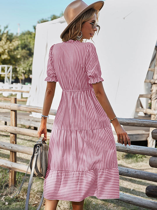 Striped Summer Dress for Women