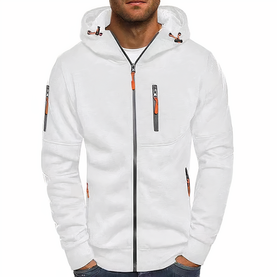 Leichter Hoodie mit Reißverschluss für Männer