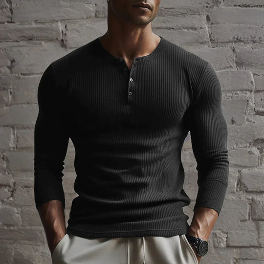 Breathable casual sweater for men