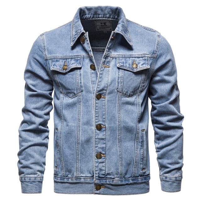 Casual denim jacket for men