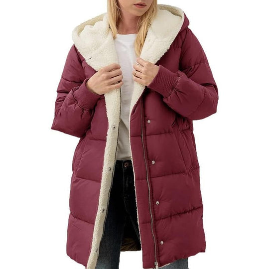 Thick Puffer Jacket for Women