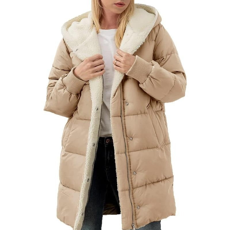 Thick Puffer Jacket for Women