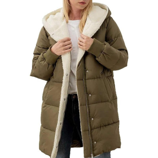 Thick Puffer Jacket for Women