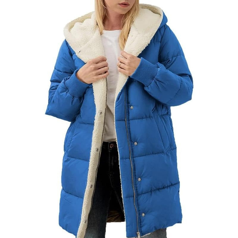 Thick Puffer Jacket for Women