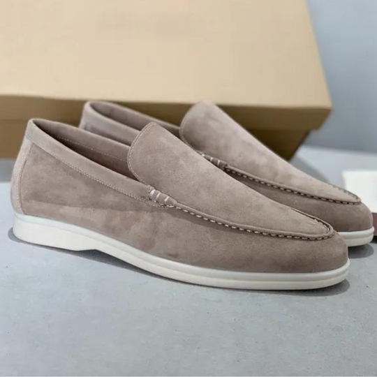 Classic Suede Slip-On Loafers for Men