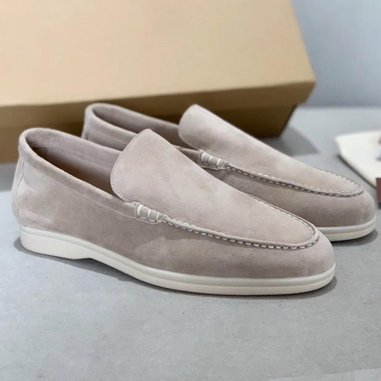 Classic Suede Slip-On Loafers for Men