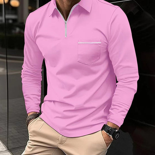 Herren Casual Polo Pullover