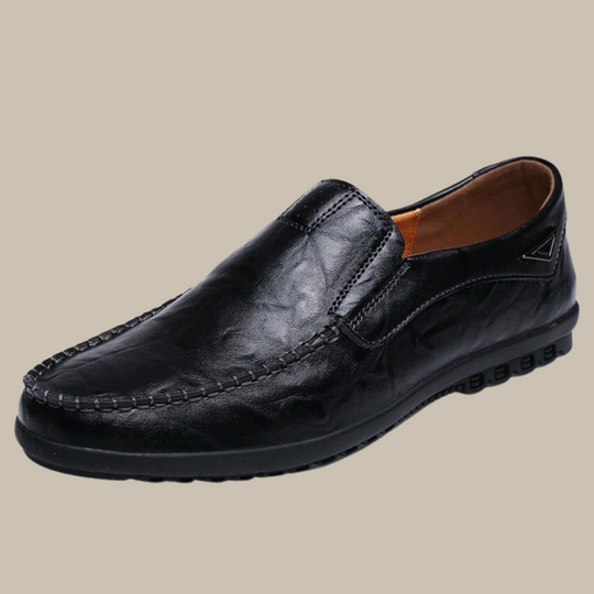 Men's genuine leather driving shoes