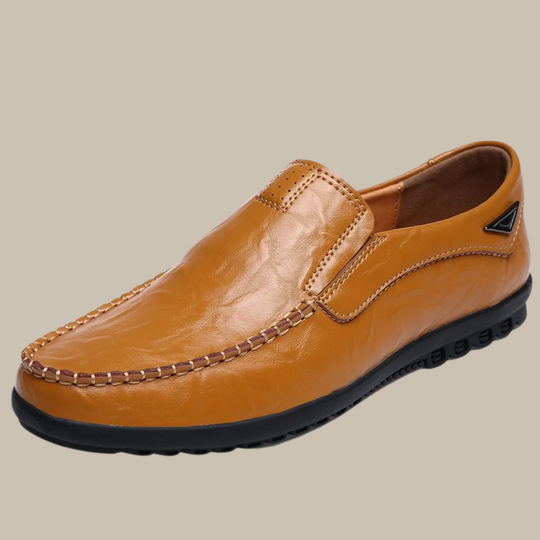 Men's genuine leather driving shoes