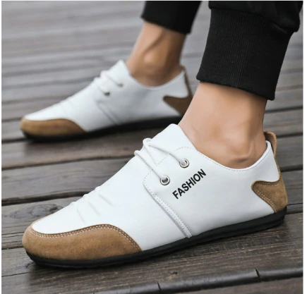 Elegant lace-up sneakers for men