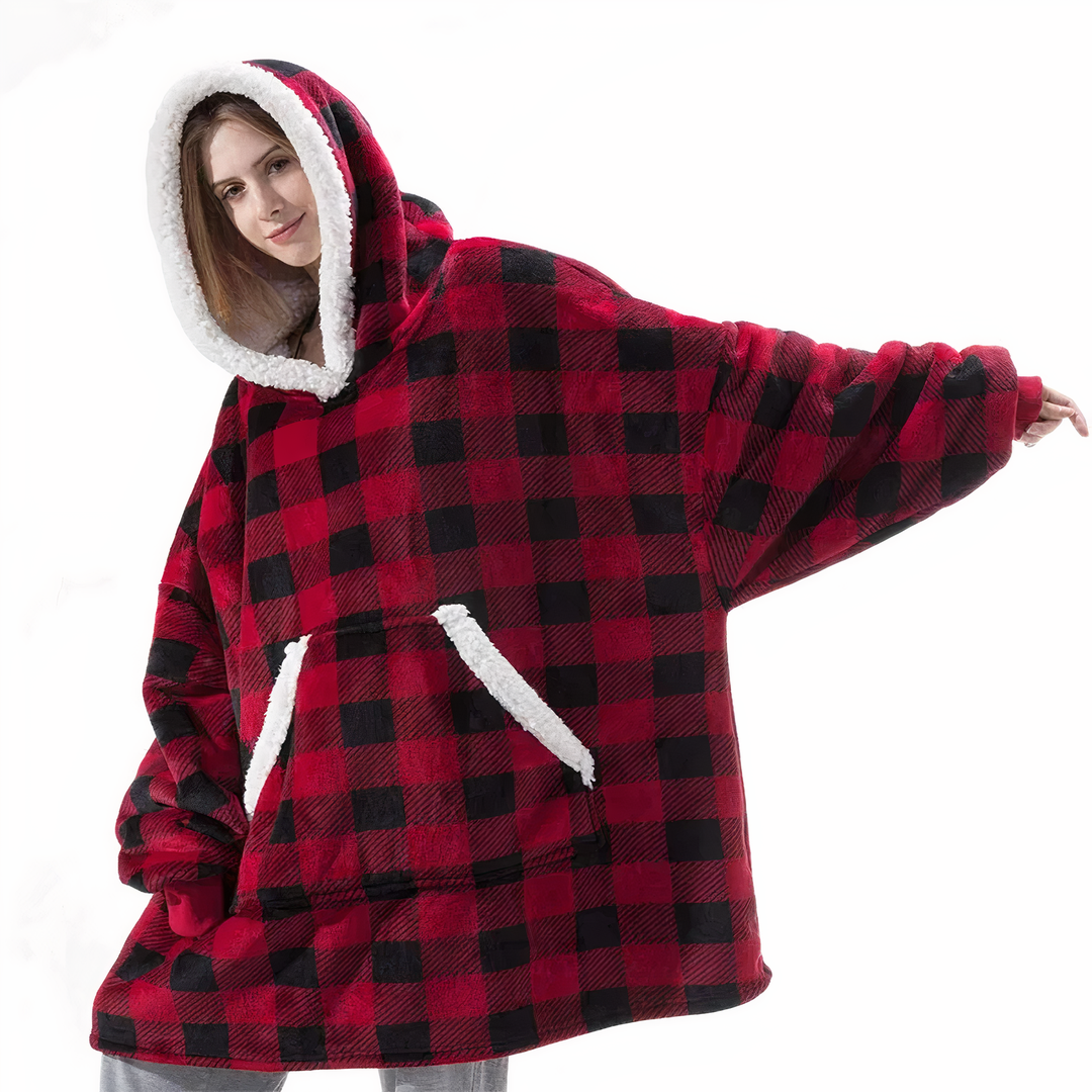 Oversized-Kapuzenpulli für Frauen