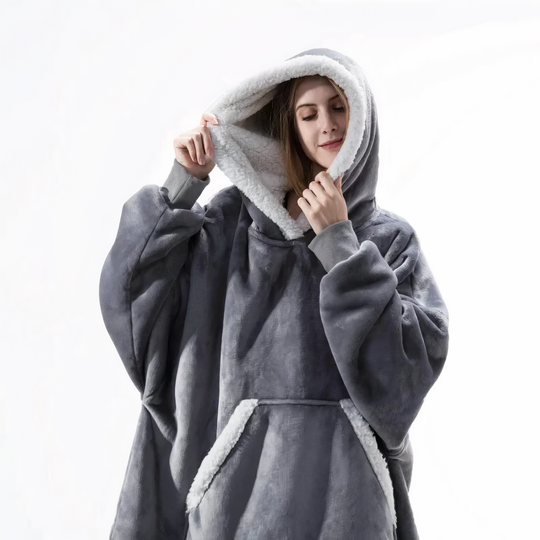 Oversized-Kapuzenpulli für Frauen