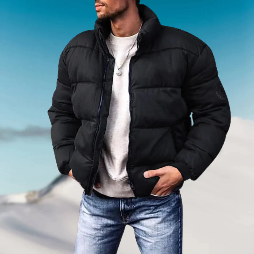 Casual padded men's jacket