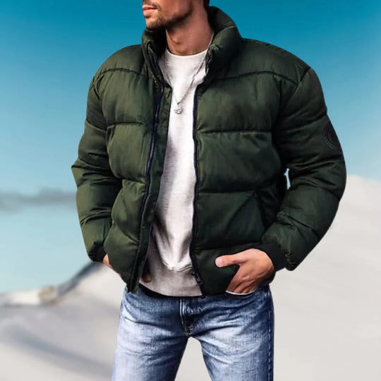 Casual padded men's jacket