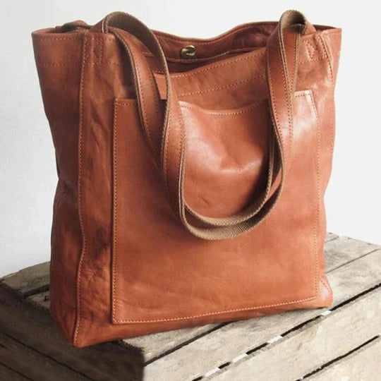 Elegante Lederhandtasche für Frauen