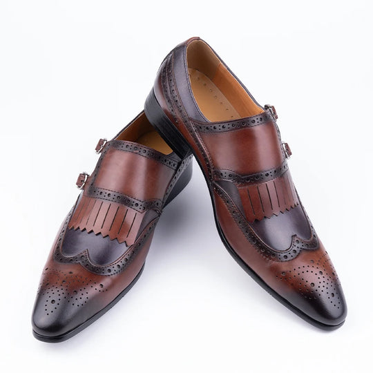 Bequeme Monk Strap Brogues