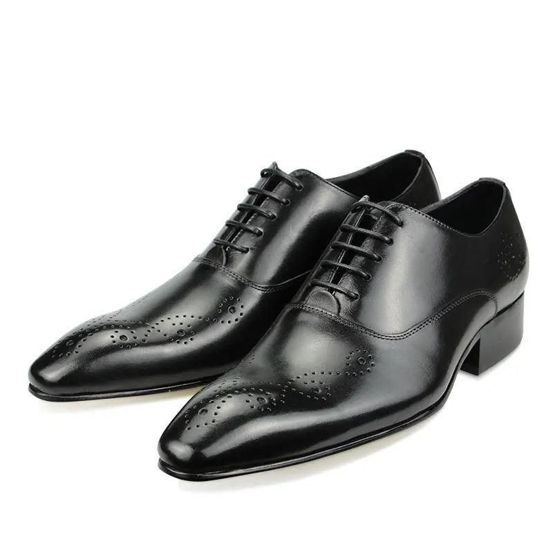 Black Dress Shoes Oxfords for Men 