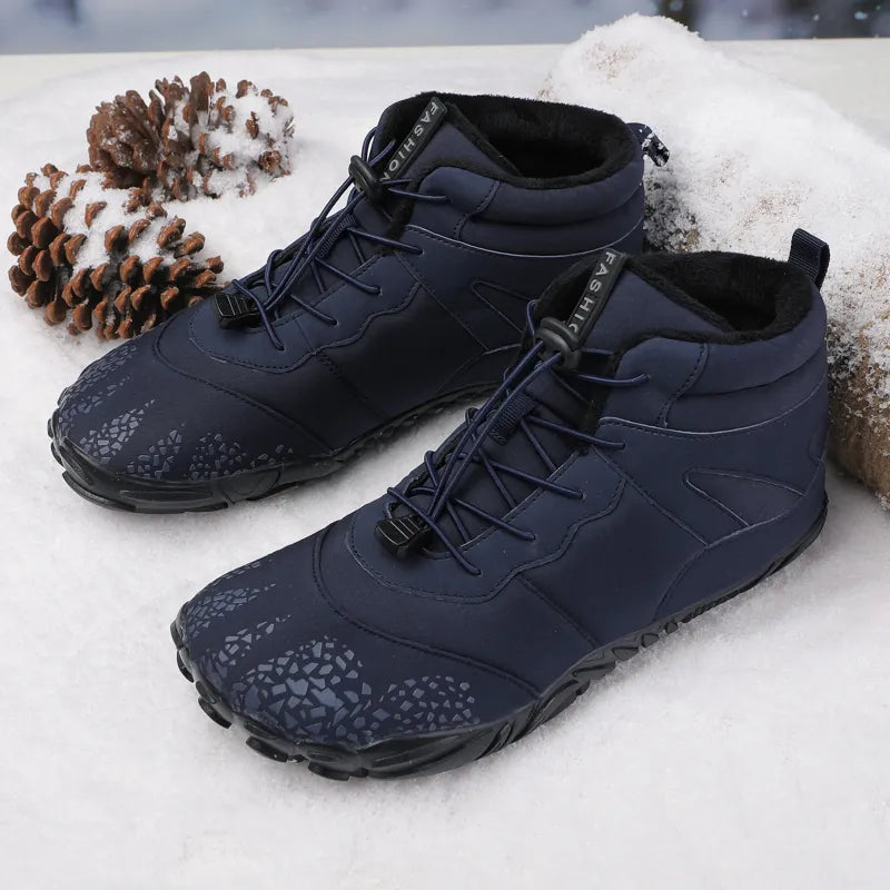 Lightweight barefoot winter shoes for men