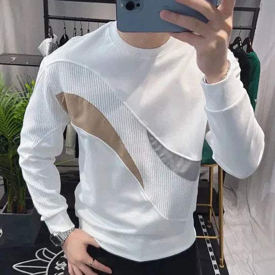 round neck sweater for men