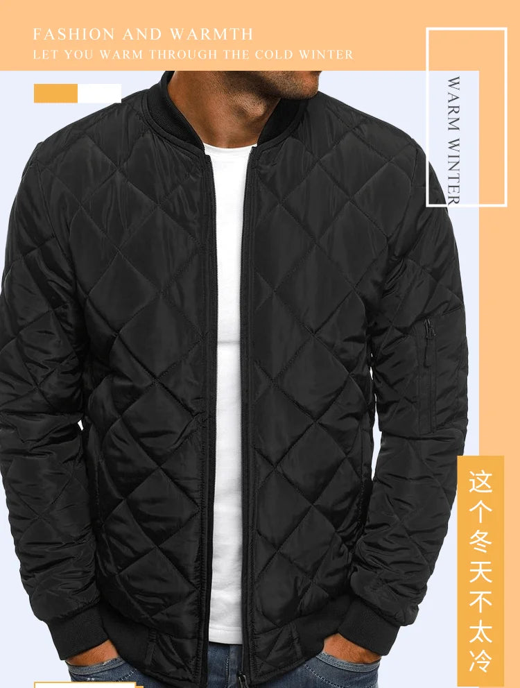 Padded men's jacket