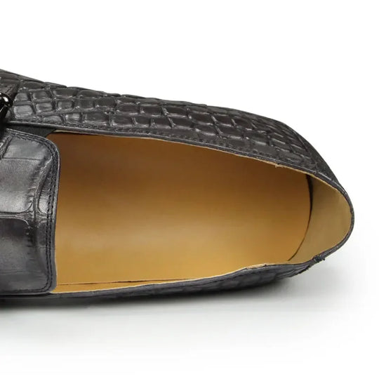 Luxuriöse handgefertigte Loafers aus Leder