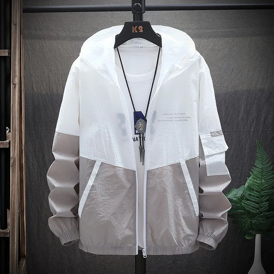 Thin loose summer jacket for men