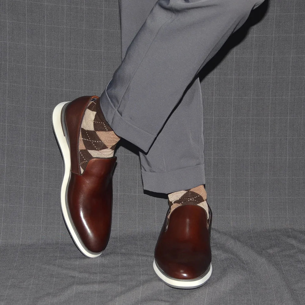 Klassische Herren Loafers aus Leder