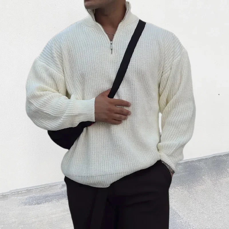 Oversized V-neck Sweater