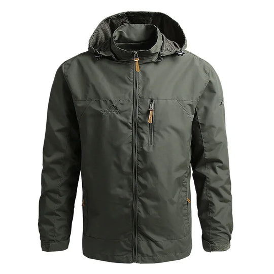 Tactical Waterproof Hooded Windbreaker für Männer