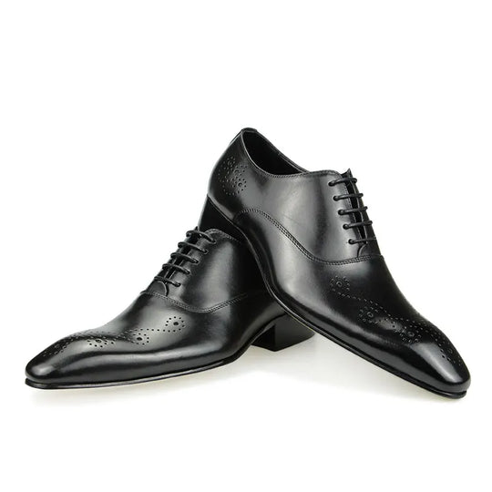 Black Dress Shoes Oxfords for Men 