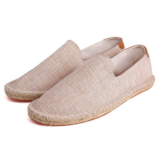 Atmungsaktive Patchwork-Espadrilles