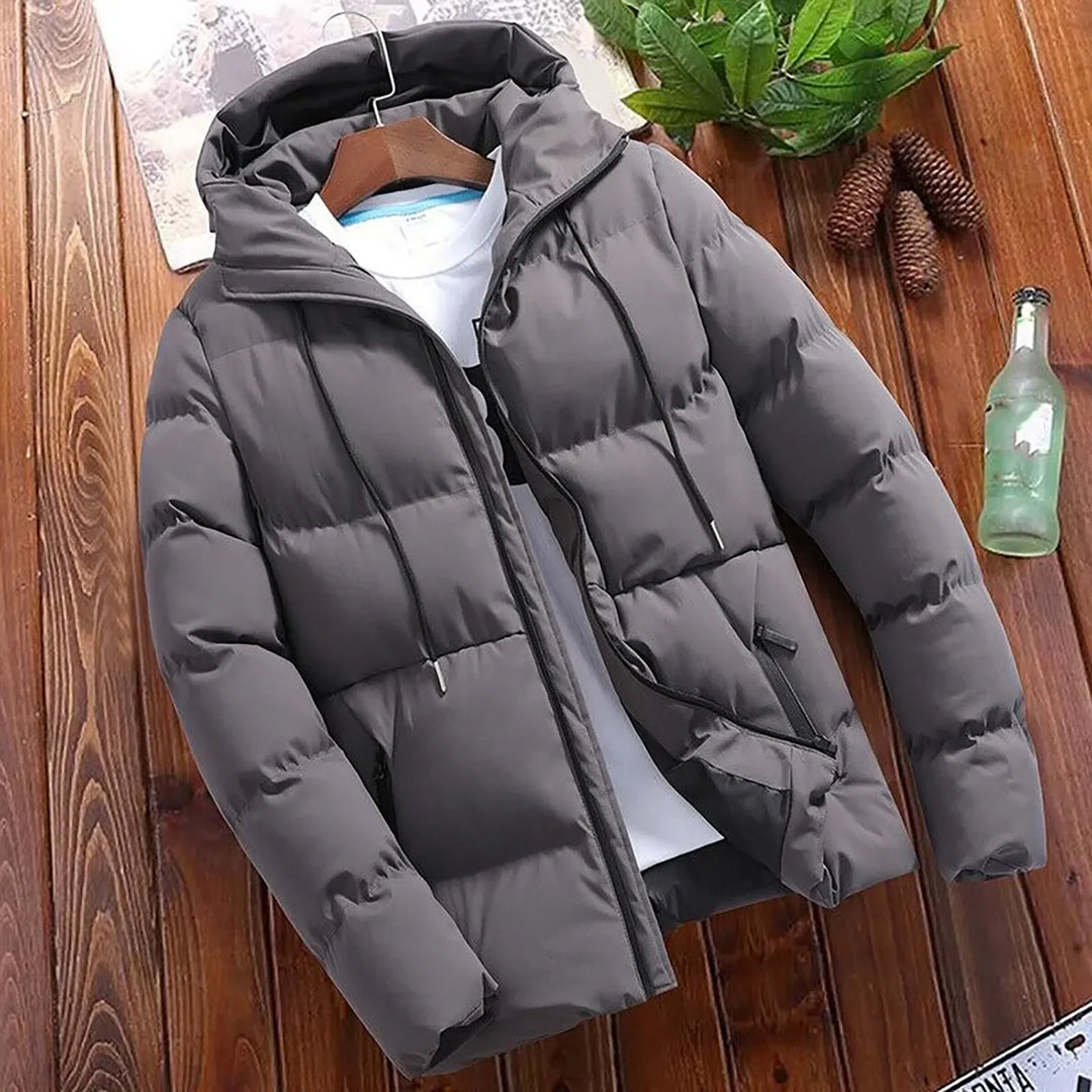 Casual Thick Hooded Puffer Jacket 