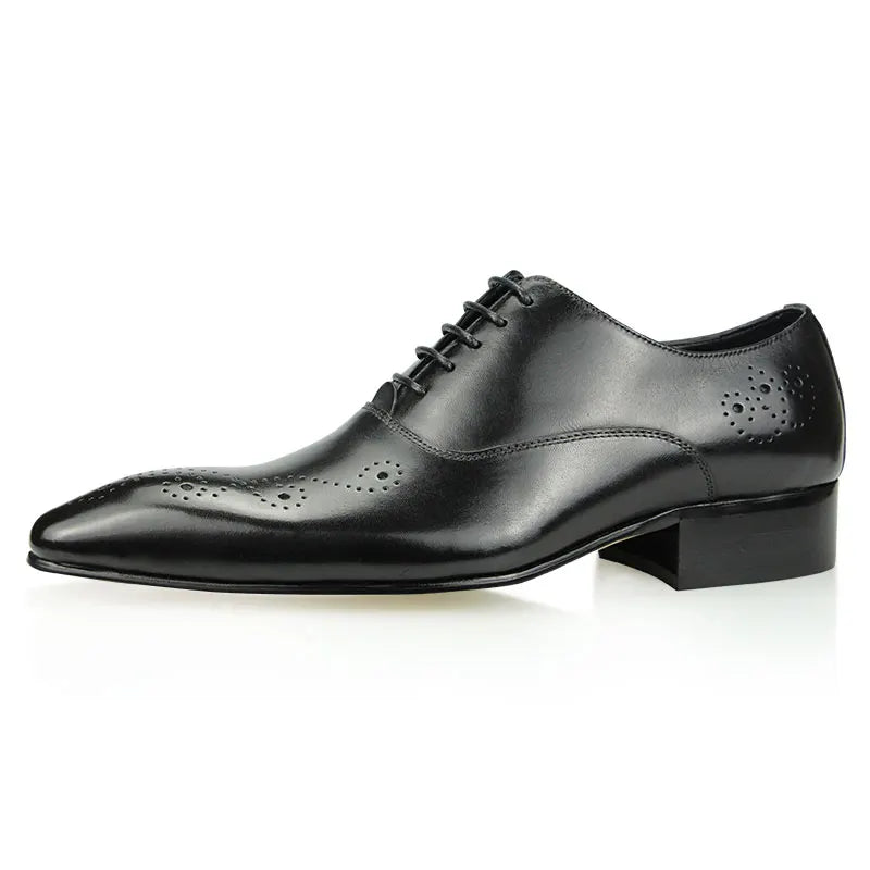 Black Dress Shoes Oxfords for Men 