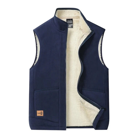 Luxurious heated thermal vest