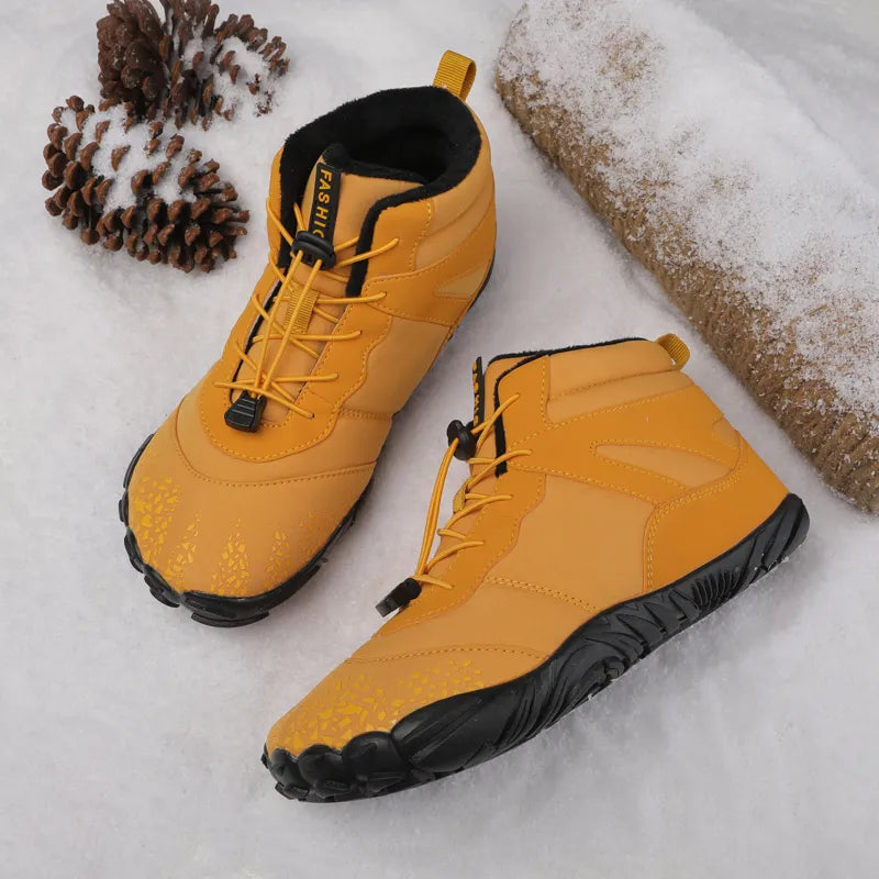 Lightweight barefoot winter shoes for men