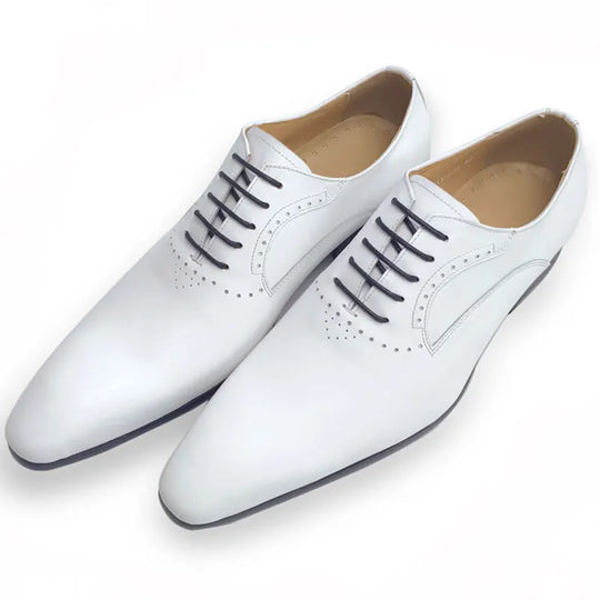 White Wedding Oxford Brogues 