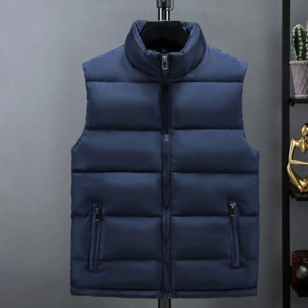 Heated padded vest for winter 