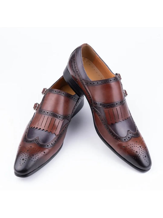 Bequeme Monk Strap Brogues