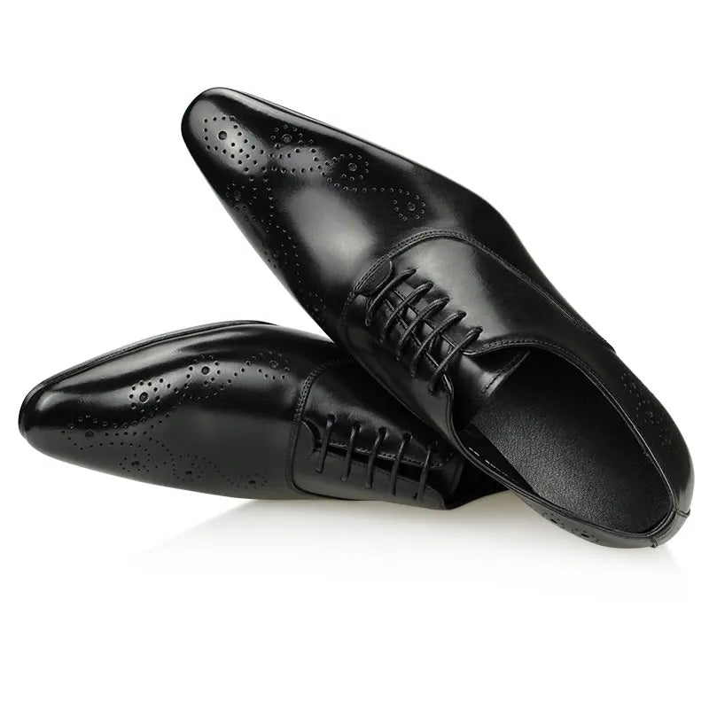 Black Dress Shoes Oxfords for Men 