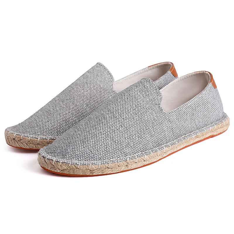 Atmungsaktive Patchwork-Espadrilles