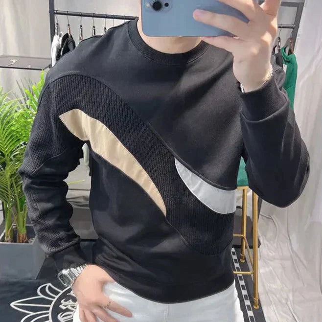 round neck sweater for men